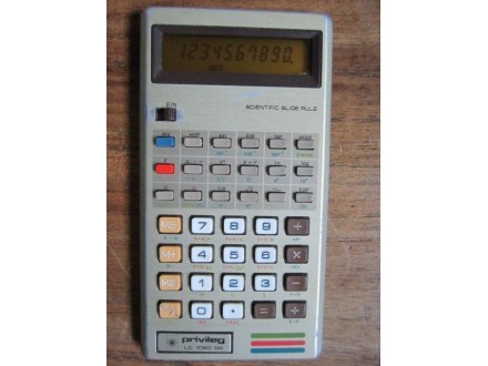 PRIVILEG LC 1080 SR - stari kalkulator iz 1980.g.