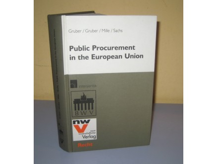 PUBLIC PROCUREMENT IN THE EUROPEAN UNION