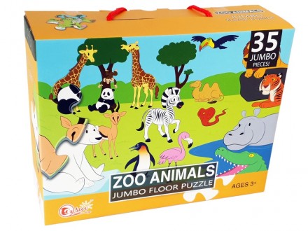 PUZLE zoo animals