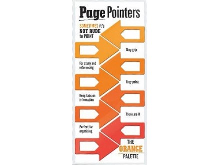 Page pointers Orange