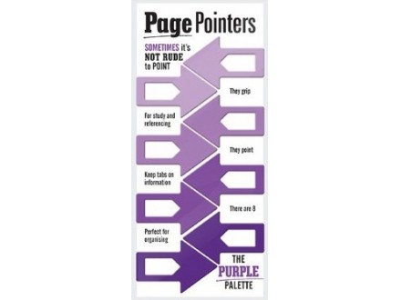 Page pointers Purple
