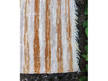 Pamucna Krpara tepih rucno tkano 170 x 135 cm