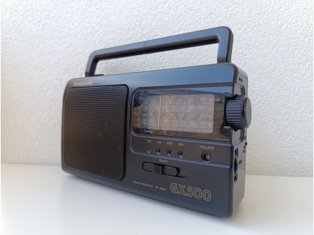 Panasonic GX500 RF-3500 radio