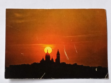 Pariz - Zalazak Sunca - Francuska - Putovala 1980.g