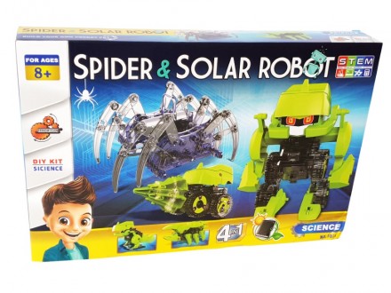 Pauk i solarni robot igracka