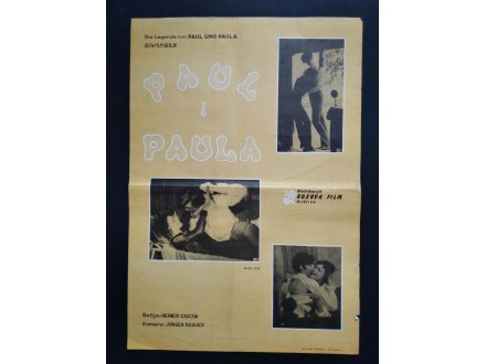 Paul i Paula / Die Legende von Paul und Paula, 1973 g.