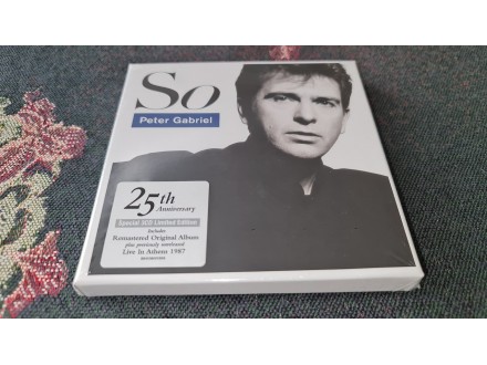 Peter Gabriel - So 3CDa 25th anniversary , U CELOFANU