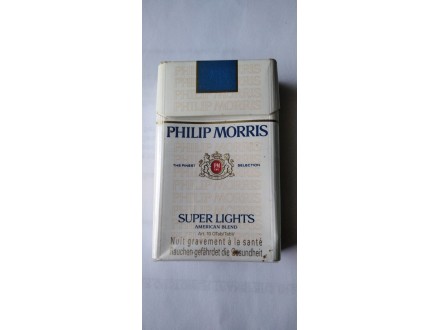 Philip Morris kutija od cigareta iz Svajcarske