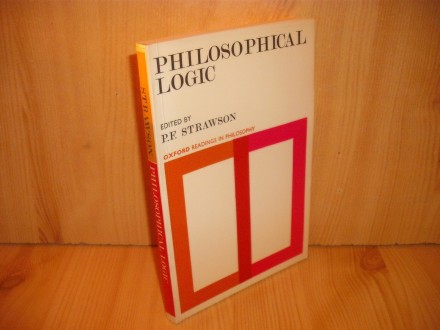 Philosophical Logic - P.E. Strawson