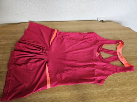 Pink Adidas adizero haljinica haljina za tenis Vel M