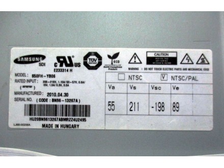 Plazma Panel 50` S50FH - YB06 Samsung