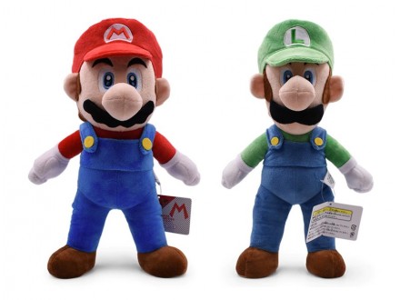 Plisana Igracka Super Mario Luigi Sega Nintendo Model 2