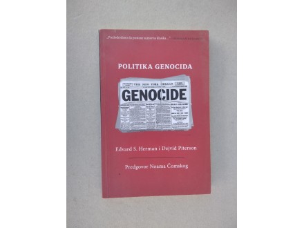 Politika genocida - Edvard Herman i Dejvid Piterson
