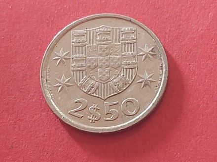 Portugal  - 2,5 escudos 1983 god