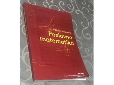 Poslovna matematika-Dušan Joksimović