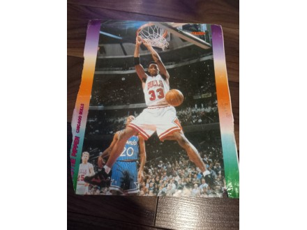 Poster Scottie Pippen (Chicago Bulls) Skoti Pipen 1