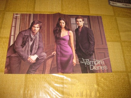 Poster (dvostrani) The Vampire Diares, Jonas Brothers