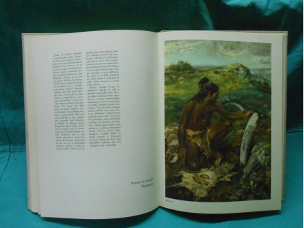 Praistorijski čovek ilustrovana enciklopedija /KAO NOVA