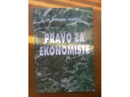 Pravo za ekonomiste - Slobodan Vučičević