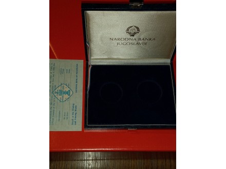 Prazna kutija i sertifikat za Sahovsku Olipijadu 1990