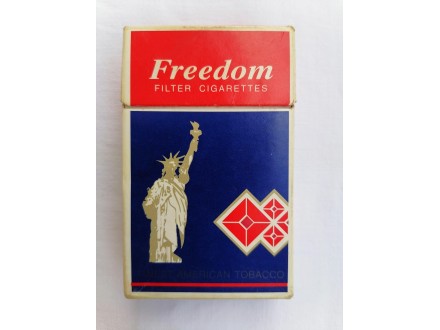 Prazna kutija za cigarete - Freedom