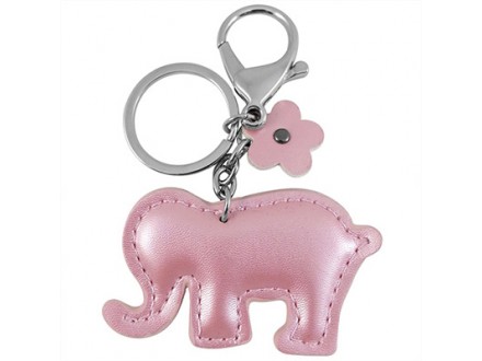 Privezak - Roze slon