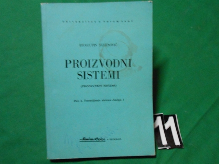 Proizvodni sistemi- Dragutin Zelenković