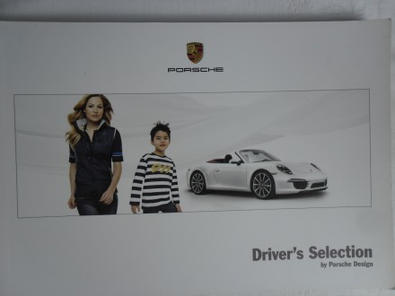 Prospekt Porsche Driver`s Selection.185 str. ,25 x 17 c