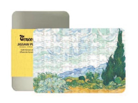 Puzla - Van Gogh, Wheatfield with Cypresses