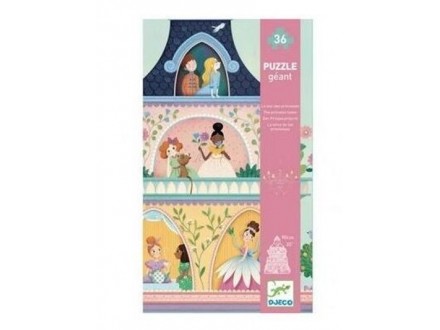 Puzle - Giant Puzzle, The Princess tower, 36 pcs - Giant Puzzle