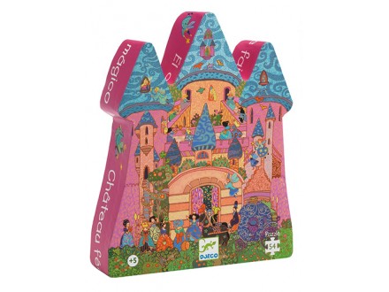 Puzle - The Fairy Castle, 54 pcs - Silhouette puzzle