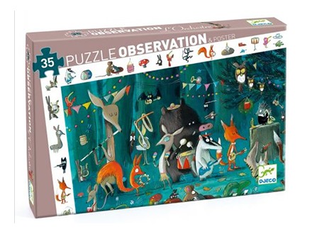 Puzle - The Orchestra, 35 pcs - Observation puzzle