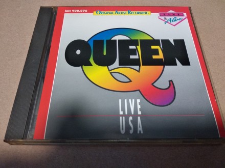Queen - Live Usa Rare Live In Concert Cd (made Germany)