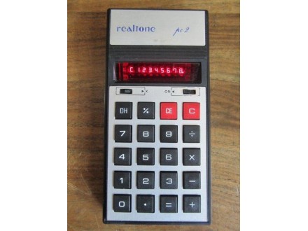 REALTONE PC-2  - stari kalkulator iz 1974.godine
