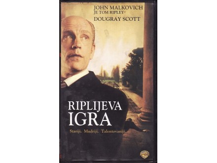 RIPLIJEVA IGRA  - ORIGINALNA VHS KASETA