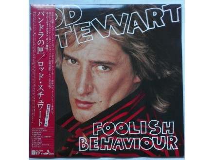 ROD STEWART - Foolish  behaviour  (Japan Press)
