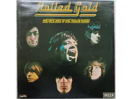 ROLLING  STONES  -  2LP  ROLLED  GOLD