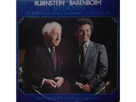 RUBINSTEIN-BARENBOIM - Beethoven .lll Koncert..