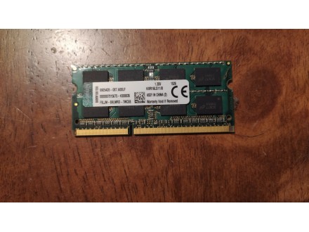 Ram memorija DDR3 Kingston 8GB , 1600Mhz , PC3L