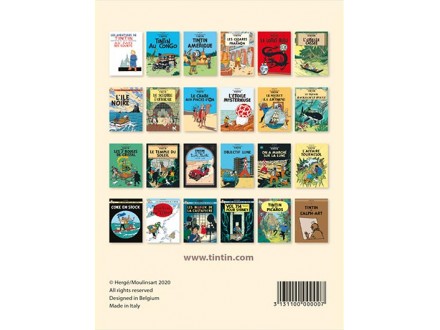 Razglednice, set/24 - Tintin Couverture - Tintin