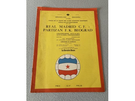 Real Madrid - Partizan Finale KES 1966