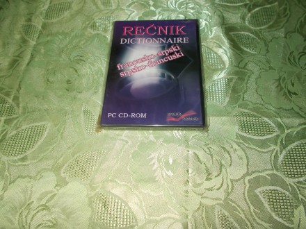 Recnik - francusko-srpski - PC CD-ROM - NOVO