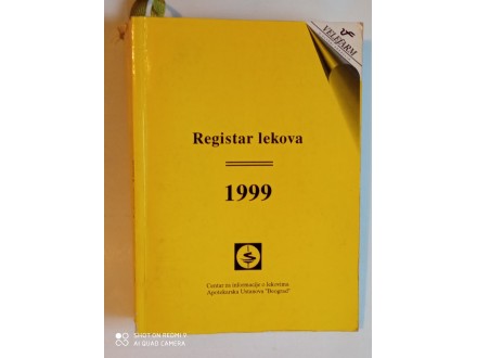 Registar lekova 1999