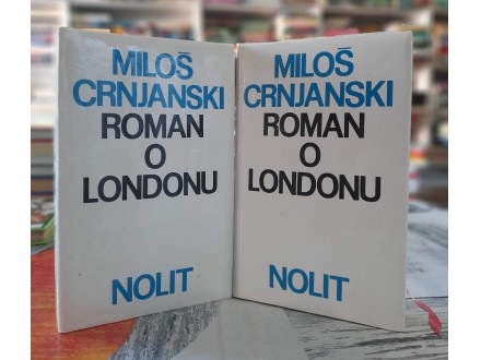 Roman o Londonu 1 - 2 - Miloš Crnjanski