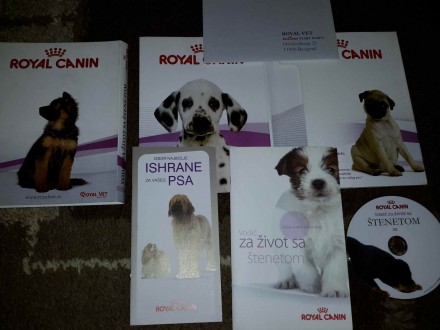 Royal Canin, Vodič za život sa štenetom DVD + brošure