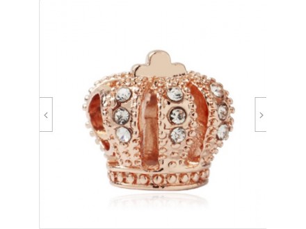 Roze gold Pandora stil ukras za narukvice i ogrlice 144