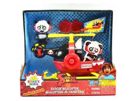Ryan`S World Panda Spasilački Helikopter