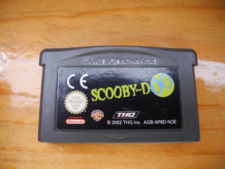 SCOOBY-DOO Nintendo Advance SP