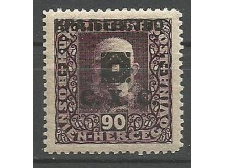 SHS,BiH,Franc Jozef 90 helera 1919.,čisto