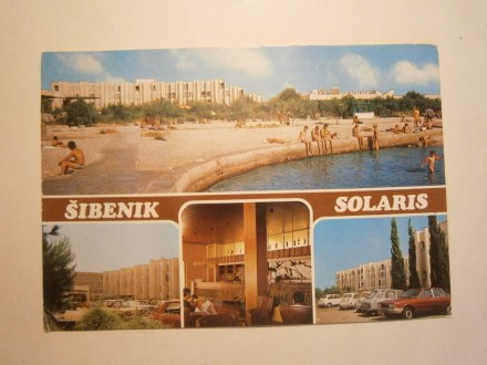 ŠIBENIK: SOLARIS;  PUTOVALA 1984.GODINE